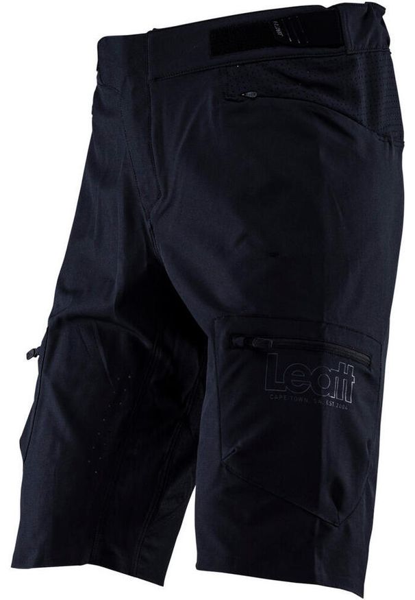 Spodenki rowerowe LEATT Shorts MTB Enduro 2.0. Kolor: czarny. Sport: kolarstwo