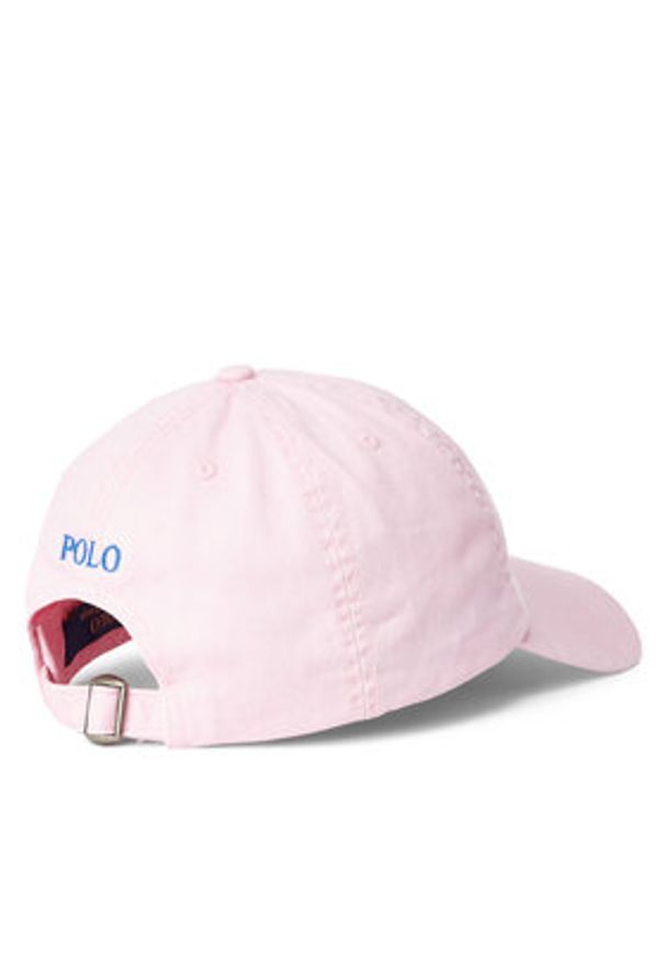 Polo Ralph Lauren Czapka z daszkiem Clsc Sprt 323785653002 Różowy. Kolor: różowy. Materiał: materiał