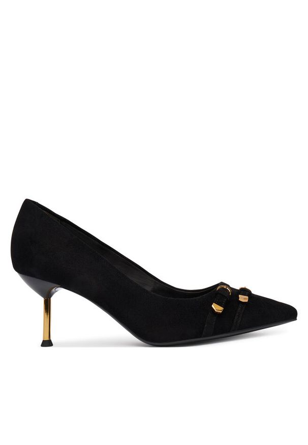 Szpilki Tamaris. Kolor: czarny. Obcas: na szpilce