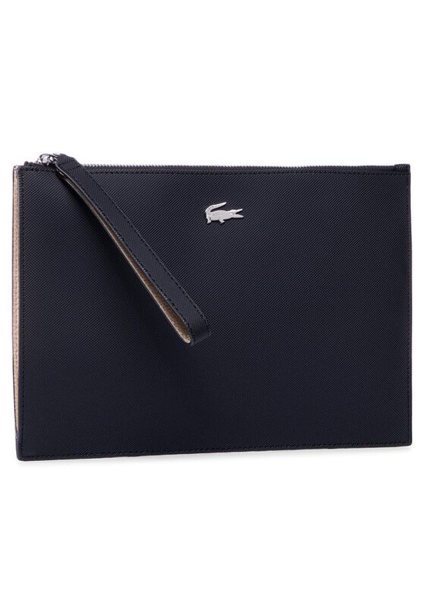 Lacoste Torebka Clutch NF2791AA Czarny. Kolor: czarny. Materiał: skórzane