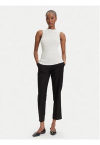 Hugo - HUGO Bluzka Sarepilk 50542597 Écru Slim Fit. Materiał: wiskoza #7