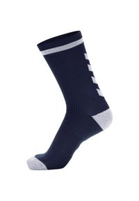 Skarpetki Hummel Elite Indoor Low. Kolor: niebieski, biały, wielokolorowy. Sport: piłka ręczna #1