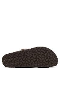 Birkenstock Klapki Sydney Cushion Buckle 1029372 Złoty. Kolor: złoty. Materiał: skóra #5