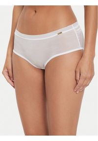 Gossard Bokserki Glossies 6274 Biały. Kolor: biały. Materiał: syntetyk