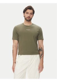 Marc O'Polo T-Shirt 523 2012 51382 Zielony Regular Fit. Typ kołnierza: polo. Kolor: zielony. Materiał: bawełna