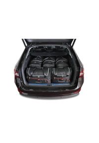 KJUST - Torby Do Bagażnika Skoda Superb Kombi 2015-2023 5Szt Kjust. Kolor: czarny. Styl: sportowy #1
