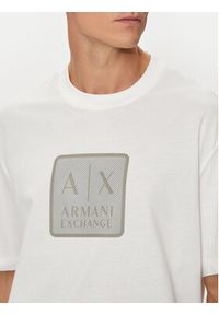 Armani Exchange T-Shirt 6DZTHB ZJ9JZ 1116 Biały Regular Fit. Kolor: biały. Materiał: bawełna #3