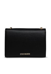 Steve Madden Torebka Bramone Crossbody SM13001312-02002-B-G Czarny. Kolor: czarny. Materiał: skórzane