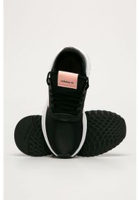 adidas Originals - Buty U_Path X W. Nosek buta: okrągły. Zapięcie: sznurówki. Kolor: czarny. Materiał: syntetyk, materiał, skóra ekologiczna, guma. Szerokość cholewki: normalna. Obcas: na obcasie. Wysokość obcasa: średni #5