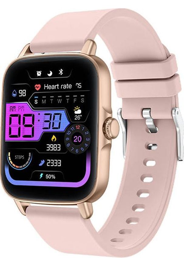 Smartwatch Colmi P28 Różowy. Rodzaj zegarka: smartwatch. Kolor: różowy