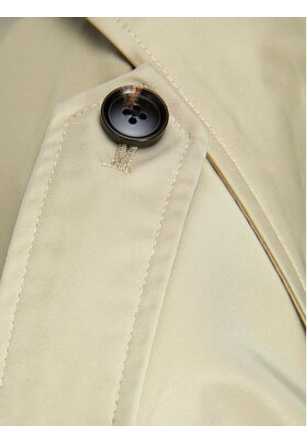 JJXX Trencz Verona 12247518 Beżowy Regular Fit. Kolor: beżowy. Materiał: syntetyk