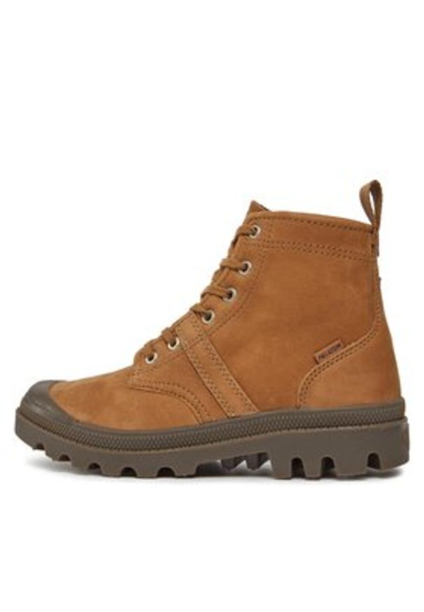Palladium Trapery Pallabrousse Hi Wp 77983-257-M Brązowy. Kolor: brązowy. Materiał: skóra