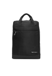 Pepe Jeans Plecak Glen PM0300014 Czarny. Kolor: czarny. Materiał: materiał
