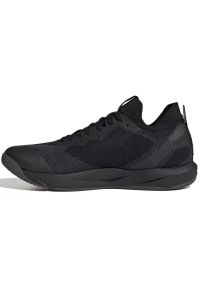 Adidas - Buty adidas Rapidmove Adv Trainer M HP3265 czarne. Kolor: czarny. Materiał: materiał, guma. Szerokość cholewki: normalna