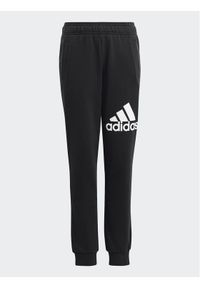Adidas - adidas Spodnie dresowe Essentials Big Logo Joggers HR6384 Czarny Regular Fit. Kolor: czarny. Materiał: bawełna #1