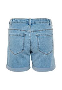 Kaffe Szorty jeansowe Vicky 10505474 Niebieski Regular Fit. Kolor: niebieski. Materiał: jeans, bawełna