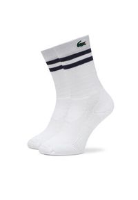 Lacoste Skarpety długie RA1095 Biały. Kolor: biały. Materiał: bawełna #2