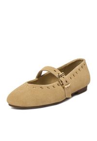Lasocki Baleriny CEO-HY62517-2 Beżowy. Kolor: beżowy. Materiał: zamsz, skóra #2