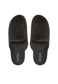 Home & Relax Kapcie 020/TVC Brązowy. Kolor: brązowy. Materiał: materiał #5