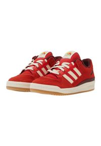 Adidas - Buty adidas Florum Low Cl M IE7176 czerwone. Okazja: na co dzień. Kolor: czerwony. Materiał: guma, materiał. Szerokość cholewki: normalna