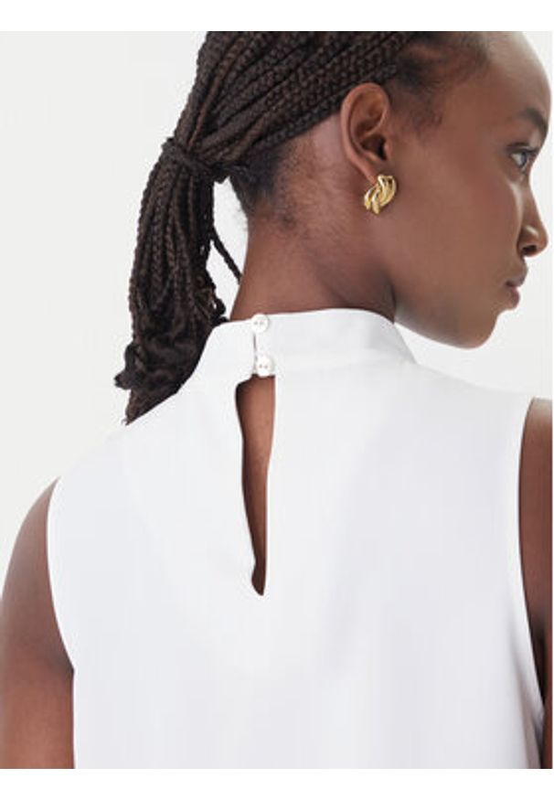 Rinascimento Bluzka CFC0127706003 Biały Regular Fit. Kolor: biały. Materiał: syntetyk