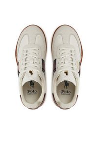 Polo Ralph Lauren Sneakersy Htr Aera-Sk-Ltl 804950266001 Écru. Materiał: skóra #5