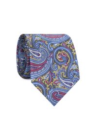 Giacomo Conti - Krawat jedwabny KWWR007063. Materiał: jedwab. Wzór: paisley, kolorowy #1