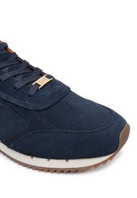 EA7 Emporio Armani Sneakersy 7X000648 AF17465 MZ566 Granatowy. Kolor: niebieski. Materiał: skóra #2