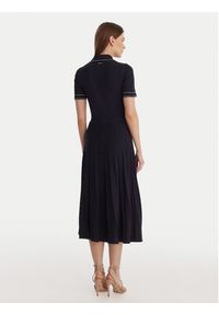 MICHAEL Michael Kors Sukienka dzianinowa MR683C0BFD Granatowy Slim Fit. Kolor: niebieski. Materiał: syntetyk #4