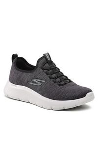 skechers - Skechers Sneakersy Go Walk Flex - Ultra 216484/BKW Szary. Kolor: szary. Materiał: materiał