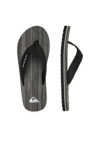 Quiksilver Japonki 877075A Czarny. Kolor: czarny. Materiał: materiał #3