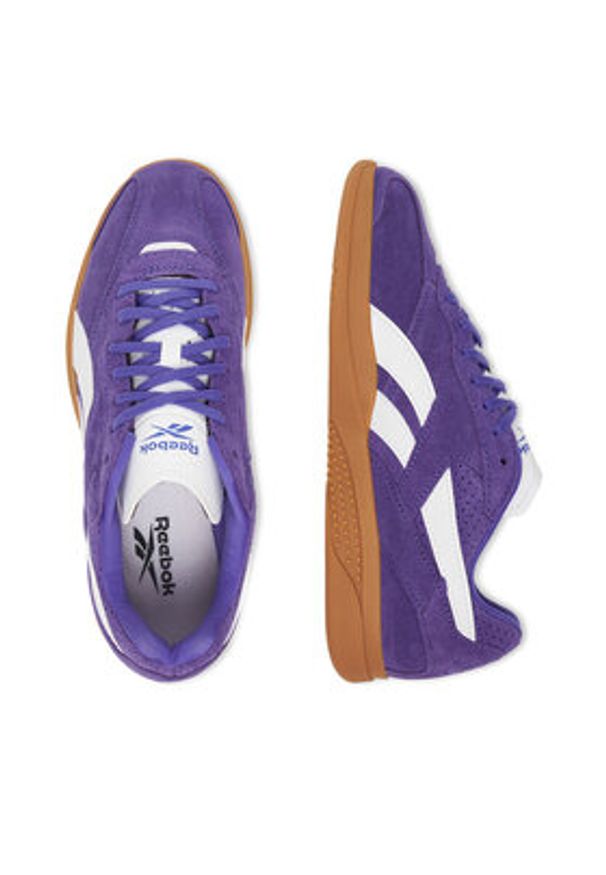 Reebok Sneakersy EO-HAMMER STREET 100239121 Fioletowy. Kolor: fioletowy. Materiał: skóra, zamsz
