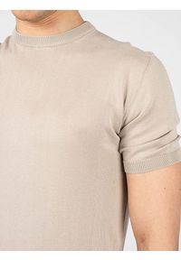 Xagon Man T-Shirt | P23 081K 1200K | Mężczyzna | Beżowy. Okazja: na co dzień. Kolor: beżowy. Materiał: bawełna. Styl: casual
