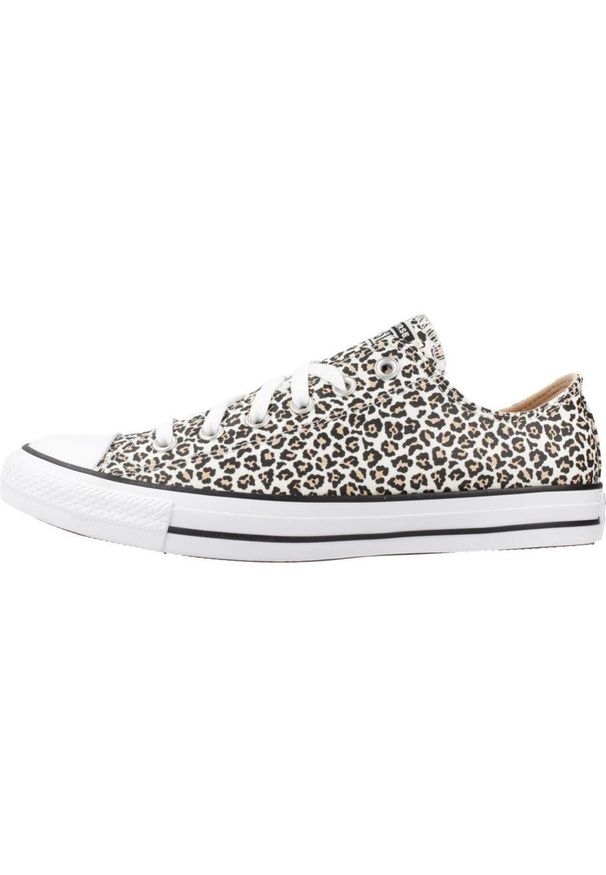 Tenisówki Converse Model Chuck Taylor All Star Kolor Nadruk Zwierzęcy. Kolor: wielokolorowy. Materiał: tkanina. Wzór: motyw zwierzęcy, nadruk