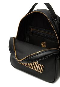 Love Moschino - LOVE MOSCHINO Plecak JC4338PP0LKO0000 Czarny. Kolor: czarny. Materiał: skóra