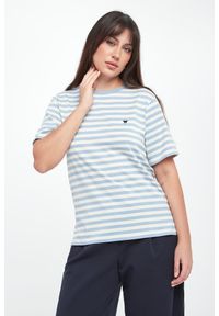 Weekend Max Mara - T-shirt damski w paski Venaco WEEKEND MAX MARA. Wzór: paski #1