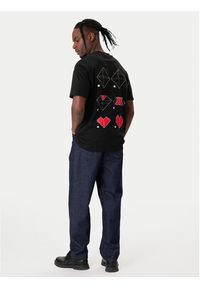 Hugo - HUGO T-Shirt Dalentin 50553429 Czarny Relaxed Fit. Kolor: czarny. Materiał: bawełna #5