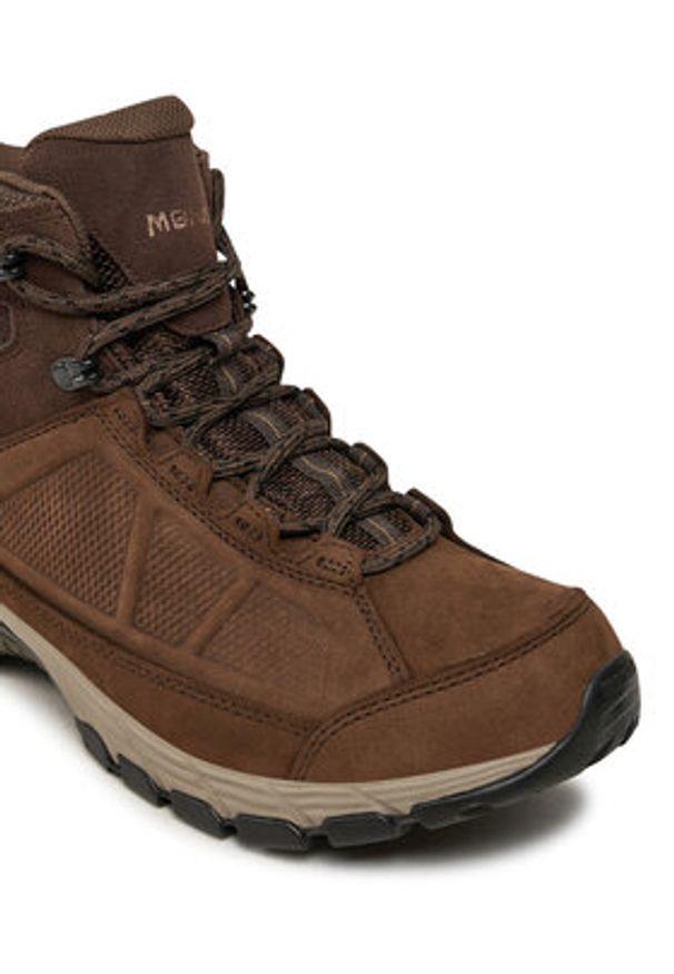 MEINDL - Meindl Trekkingi Orlando Mid GTX Gore-Tex 5566/46 Brązowy. Kolor: brązowy. Materiał: nubuk, skóra. Technologia: Gore-Tex. Sport: turystyka piesza