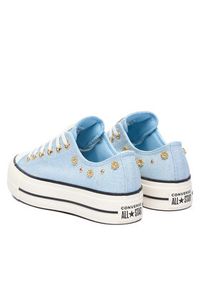 Converse Trampki Chuck Taylor All Star Heathered Glam A17596C Niebieski. Kolor: niebieski. Materiał: materiał #3