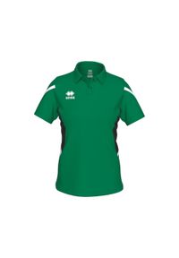 ERREA - Damski jersey Errea Carmen. Typ kołnierza: typu carmen. Kolor: czarny, wielokolorowy, zielony. Materiał: jersey. Sport: kolarstwo #1