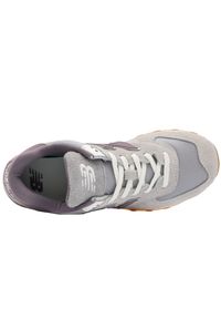 Buty unisex New Balance U574YGD – szare. Kolor: szary. Materiał: tkanina, guma, materiał, zamsz. Szerokość cholewki: normalna. Model: New Balance 574 #3