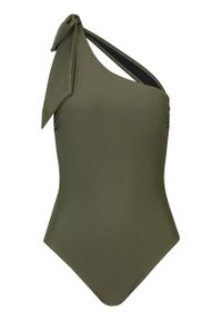 Kostium kąpielowy shape Level 1 bonprix khaki. Kolor: zielony #1