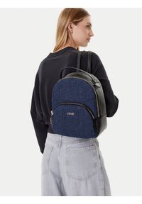 Liu Jo Plecak AF5157 D0001 Granatowy. Kolor: niebieski. Materiał: skóra #1