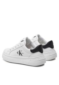 Calvin Klein Jeans Sneakersy V3X9-80876-1355 M Biały. Kolor: biały. Materiał: skóra #6