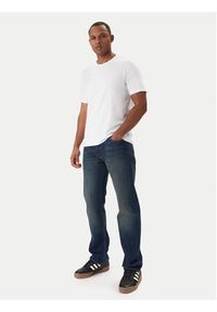 Jack & Jones T-Shirt Organic Basic 12156101 Biały Slim Fit. Kolor: biały. Materiał: bawełna #4