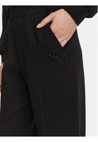 Liu Jo Sport Spodnie dresowe TF6213 J3958 Czarny Regular Fit. Kolor: czarny. Materiał: syntetyk #3