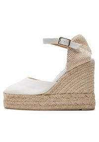 Castañer Espadryle Carol/8Ed/001 020975 Biały. Kolor: biały. Materiał: materiał #5