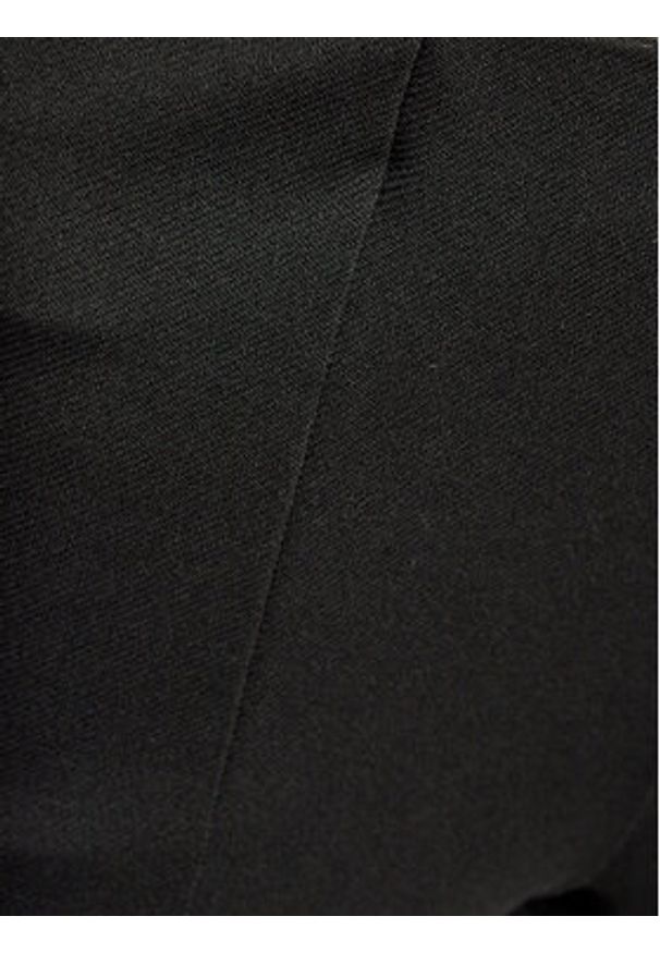 Gina Tricot Spodnie materiałowe 20291 Czarny Regular Fit. Kolor: czarny. Materiał: materiał, syntetyk