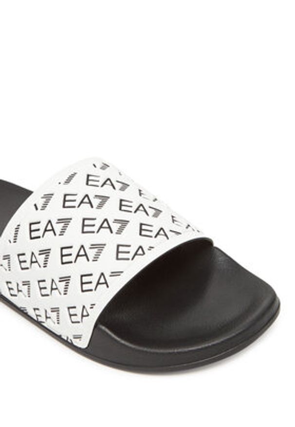 EA7 Emporio Armani Klapki 7X000109 AF15125 F0043 Biały. Kolor: biały