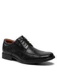 Clarks Półbuty Tilden Walk 261103107 Czarny. Kolor: czarny. Materiał: skóra #9